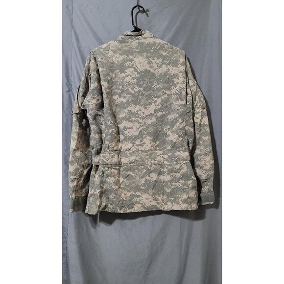 US Army ACU Digital Camo Jacket Medium Regular | Military Combat Coat #37e - Picture 7 of 7